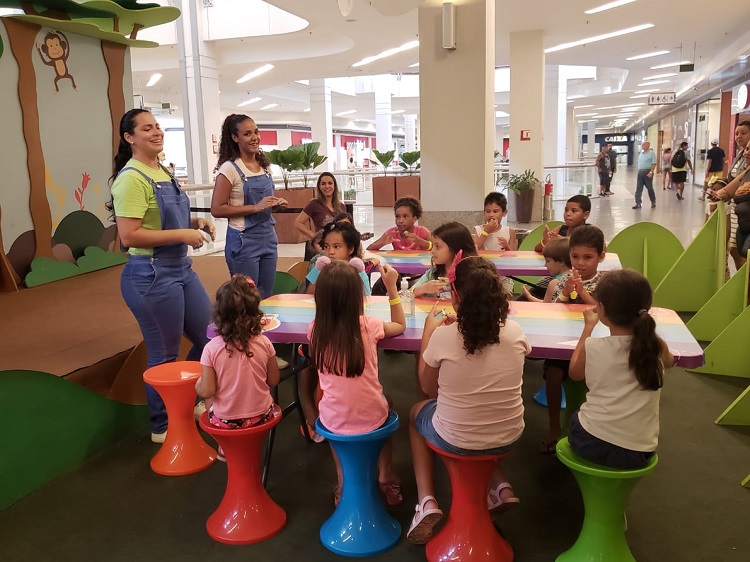 Dia das Crianças: oficina de slime no Recreio Shopping