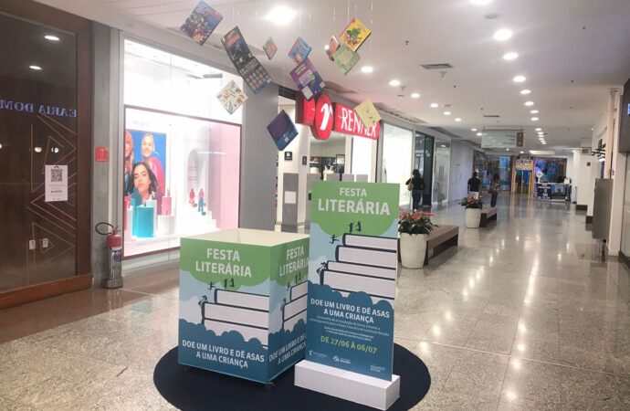 Via Parque recebe doações de livros novos e usados