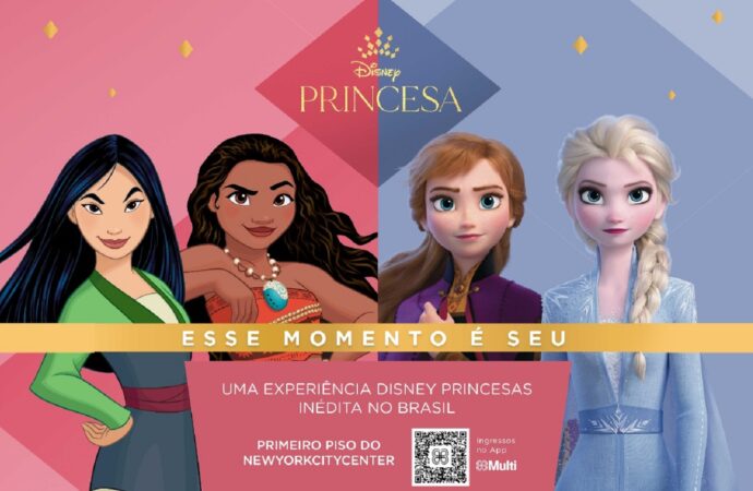 Disney Princesas – Esse momento é seu chega ao NewYorkCityCenter