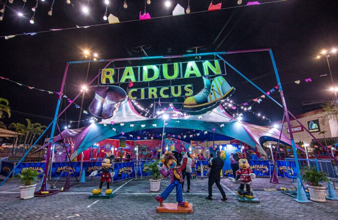 Raduan Circus está de volta ao Recreio Shopping 