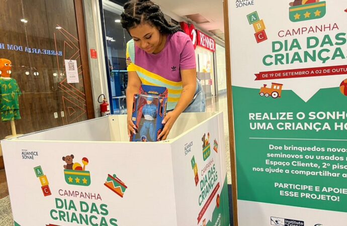 Dia das Crianças: shoppings da região recebem doações de brinquedos