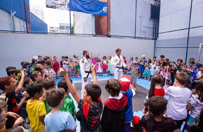 Colégio PH promove colônia de férias em parceria com o judoca Flávio Canto 