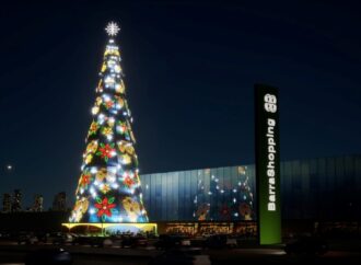 Natal do BarraShopping terá árvore de 75 metros de altura