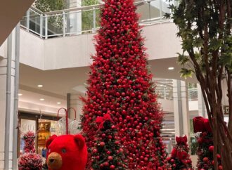 Rubi Iluminado é tema da decoração de Natal do Recreio Shopping