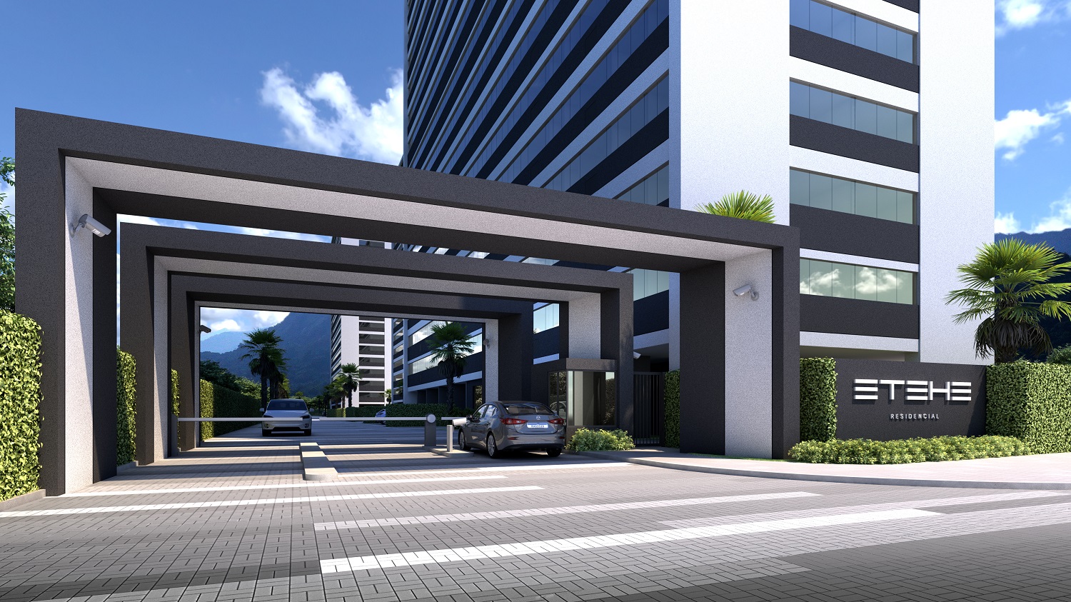 Etehe Residencial: arquitetura moderna
