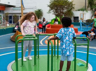 Via Parque inaugura espaço gratuito de lazer para crianças