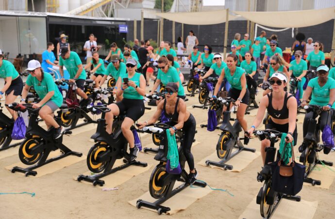 Evento de spinning na Barra terá monitoramento gratuito de glicemia e colesterol